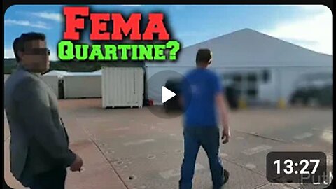 Fema Plan For Outbreak | Quarantine of Americans Exposed!!!