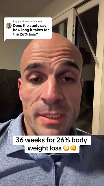 How long to lose 26% weight? #glp1medication #weightloss #tirzepatide