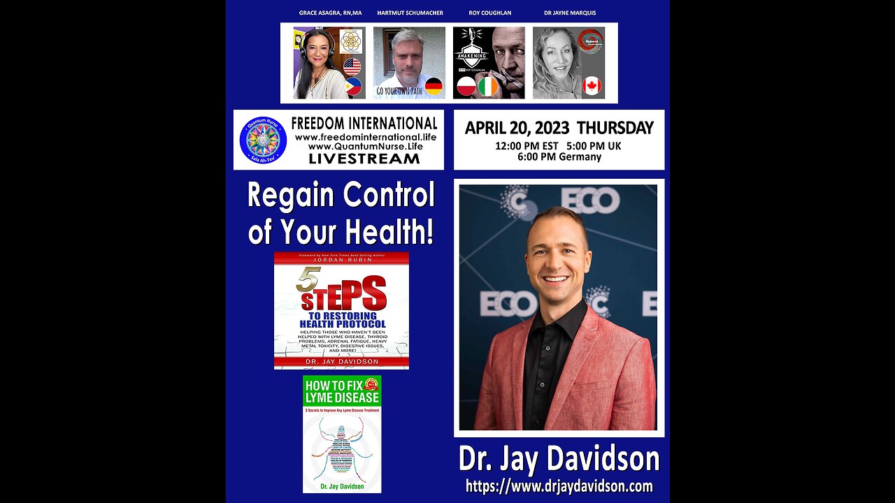 #221 Dr Jay Davidson - Regain Control of Your Health