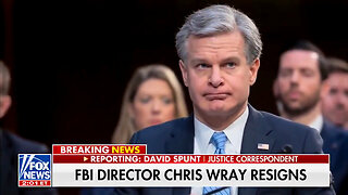 FBI Director Christopher Wray Announces His Resignation