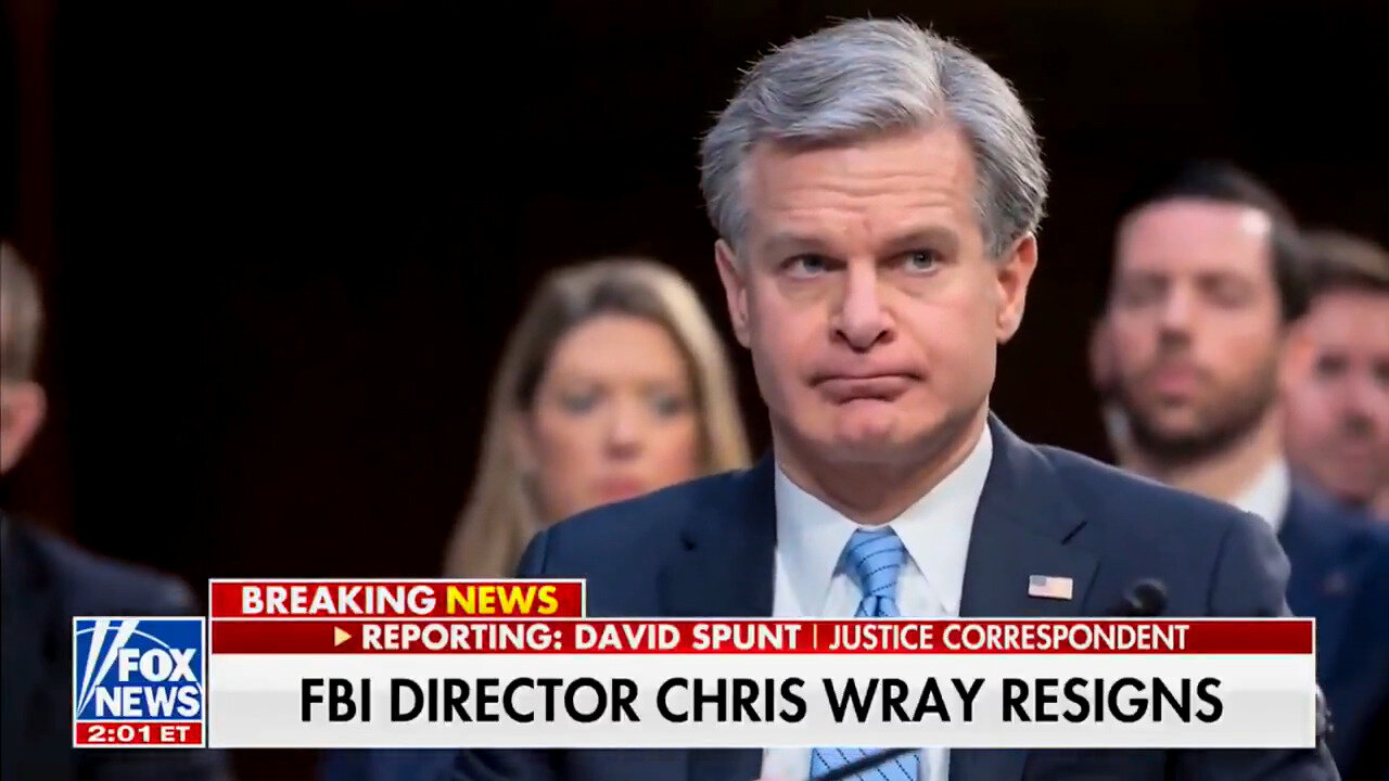 FBI Director Christopher Wray Announces His Resignation