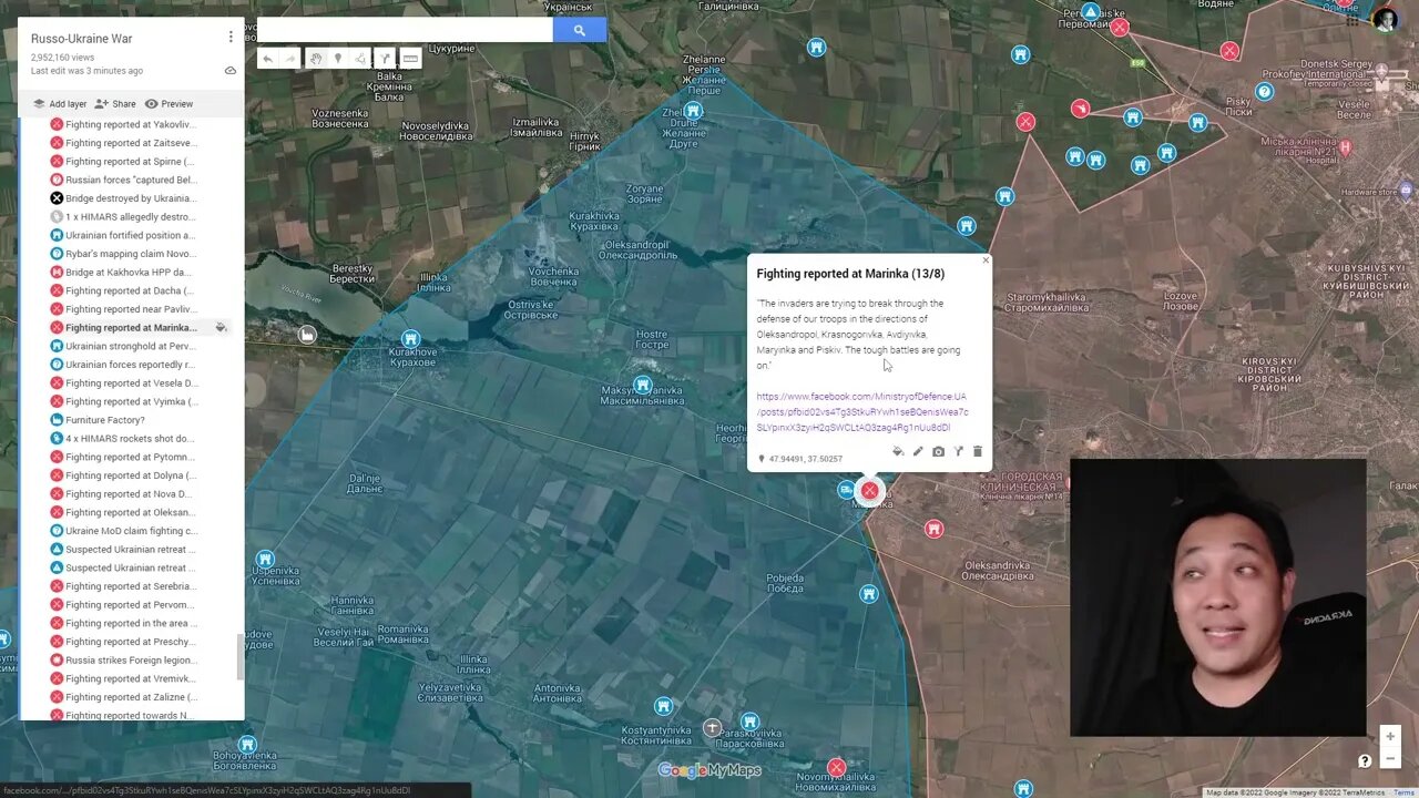 [ Ukraine SITREP ] Day174 (16/8) Summary - Battle rages SE of Kharkiv; Both Rus & Ukr airbase boomz