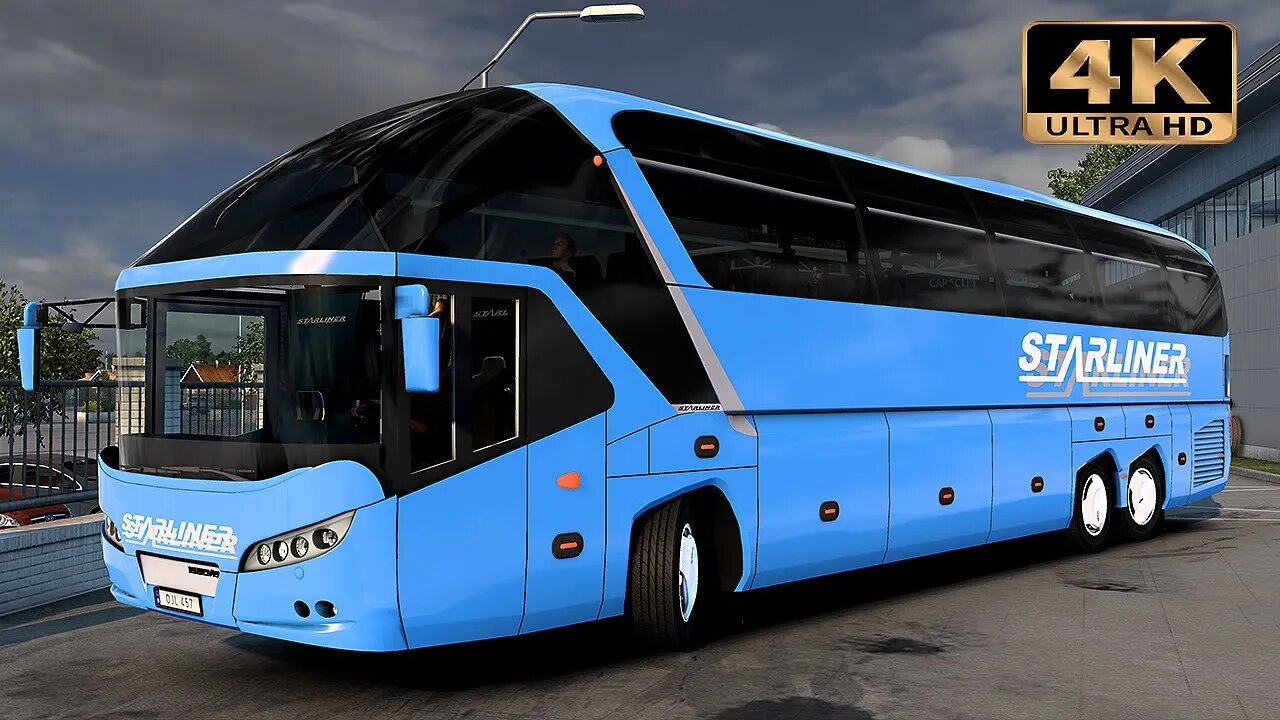 Neoplan Starliner | Euro Truck Simulator 2 Gameplay "4K"