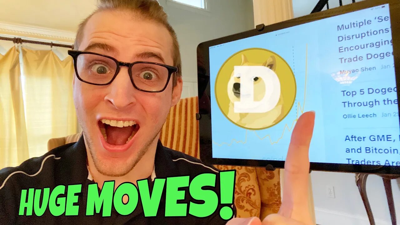 DogeCoin MOVING AGAIN!!! 📈 Huge Cryptocurrency/Altcoin News ⚠️