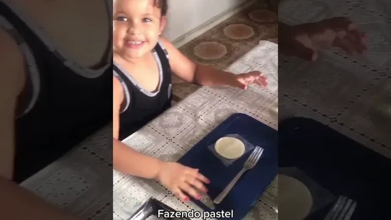 FICOU UMA DELICIA ESSE PASTEL DE CARNE #receita #fy #criança #meme #tiktok #comedia #shorts