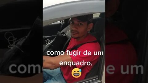 COMO FUGIR DE UM ENQUADRO #meme #policia #fyp #shorts