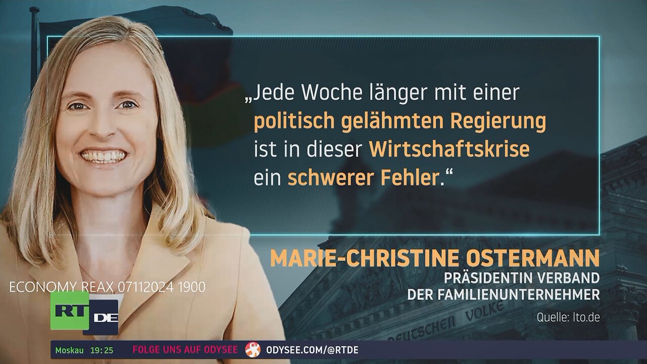 Nach Ampel-Aus: Wirtschaftsvertreter fordern Neuwahlen so schnell wie möglich