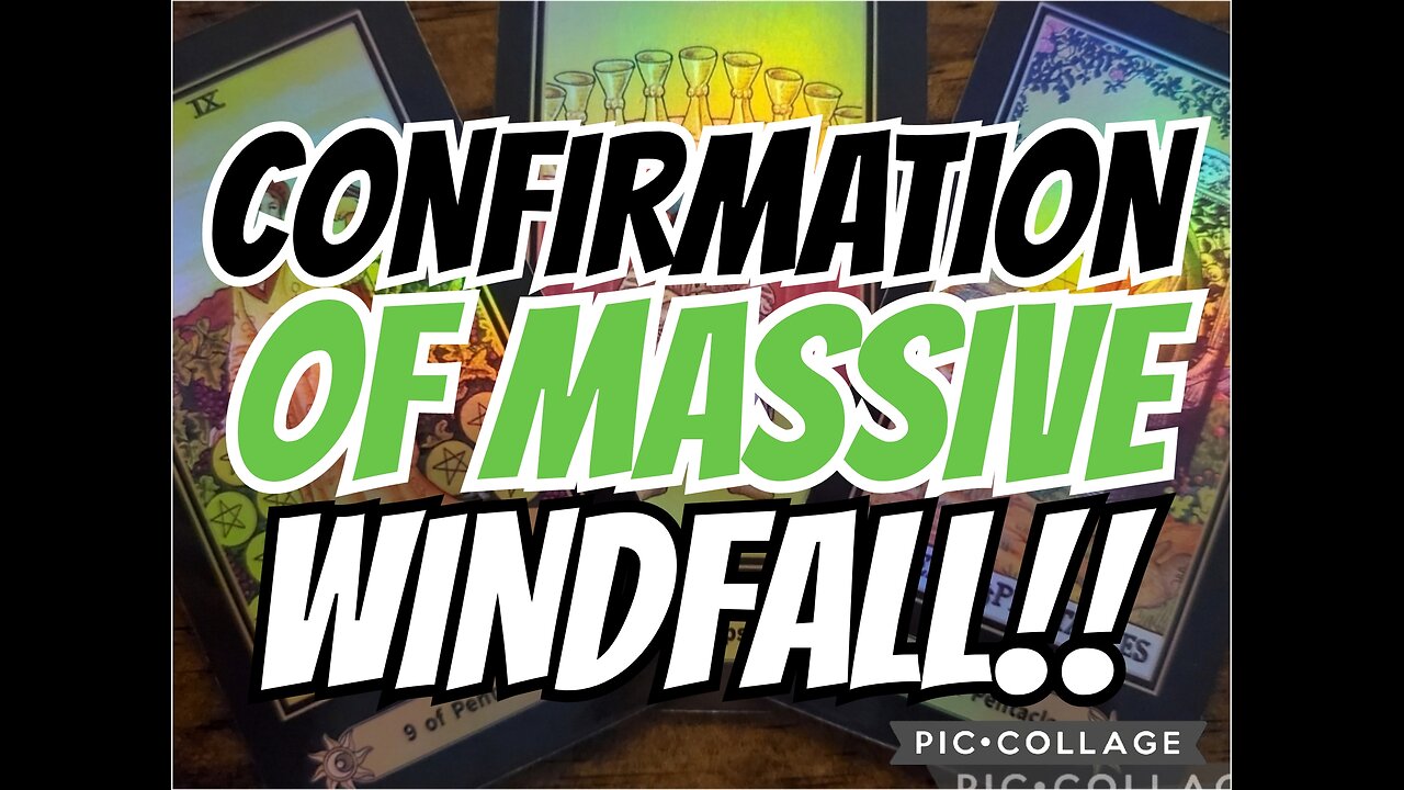 AQUARIUS‼️ CONFIRMATION OF MASSIVE WINDFALL‼️