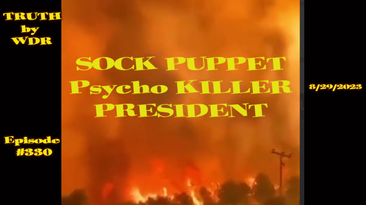 Sock Puppet Psycho Killer president - Ep. #330 of TRUTH by WDR preview