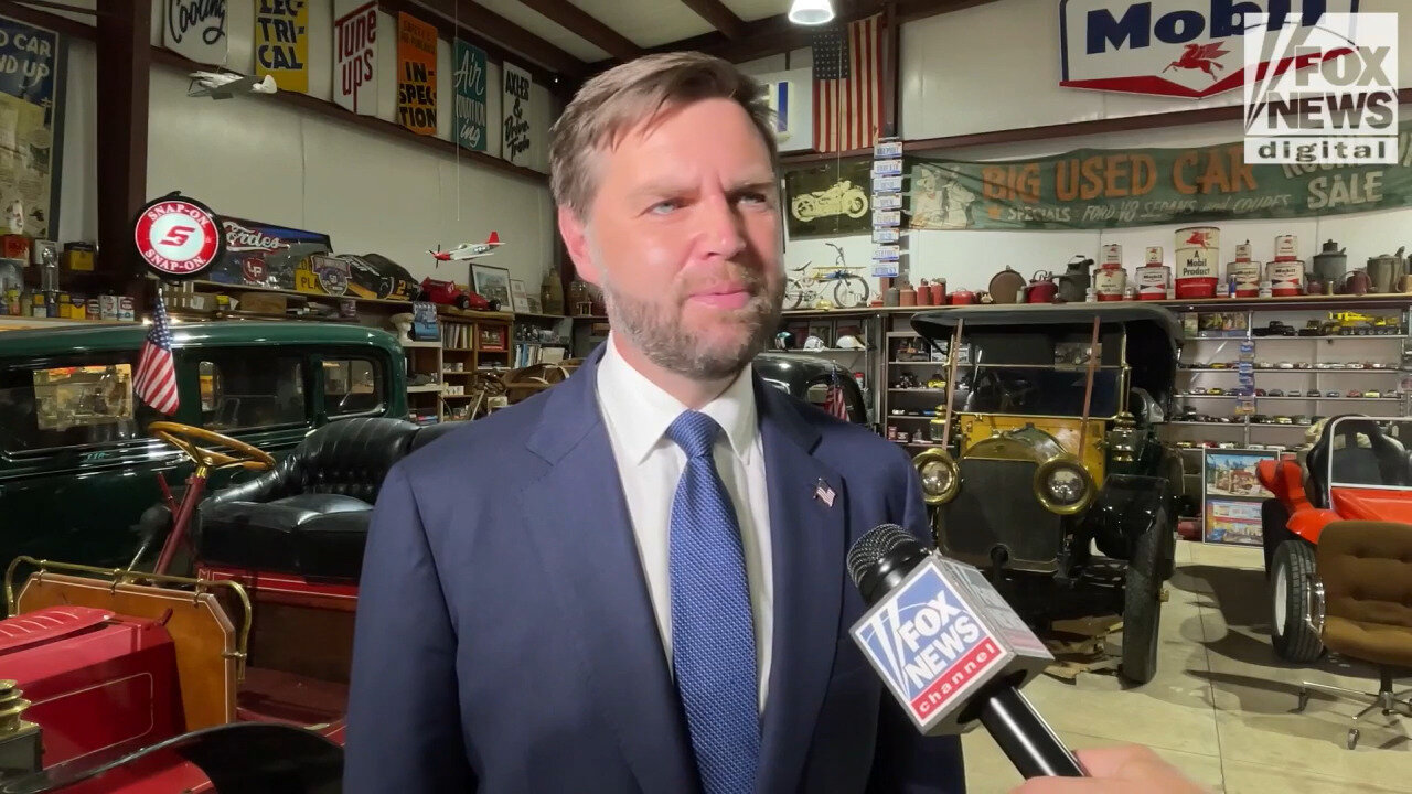 Vice Presidential Candidate JD Vance Speaks With Fox News Digital