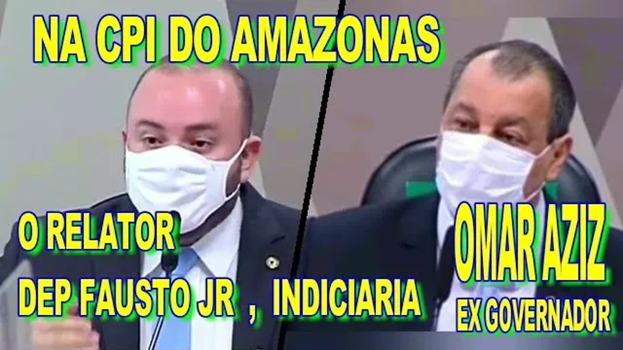 CPI OMAR AZIZ PASSA VERGONHA NO CIRCO E HOSTILIZA DEPOENTE.