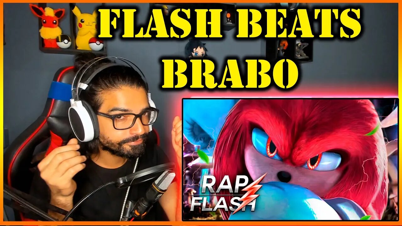 YERIK REACT - Rap do Knuckles (Sonic) // O Único Equidna // Flash Beats (Prod. Yuta)