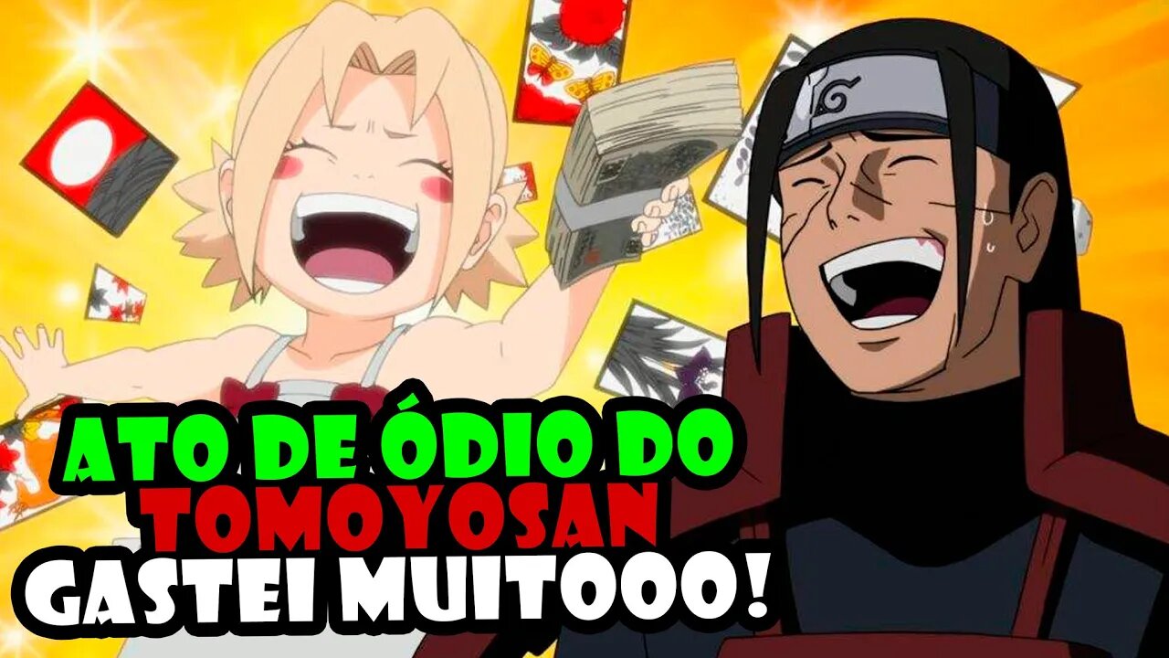 Meu ato de ódi0 no Naruto Online - Gastei muitooooo. #NarutoOnline