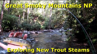 Great Smoky Mountains - Exploring new Fly Fishing Spots for Trout