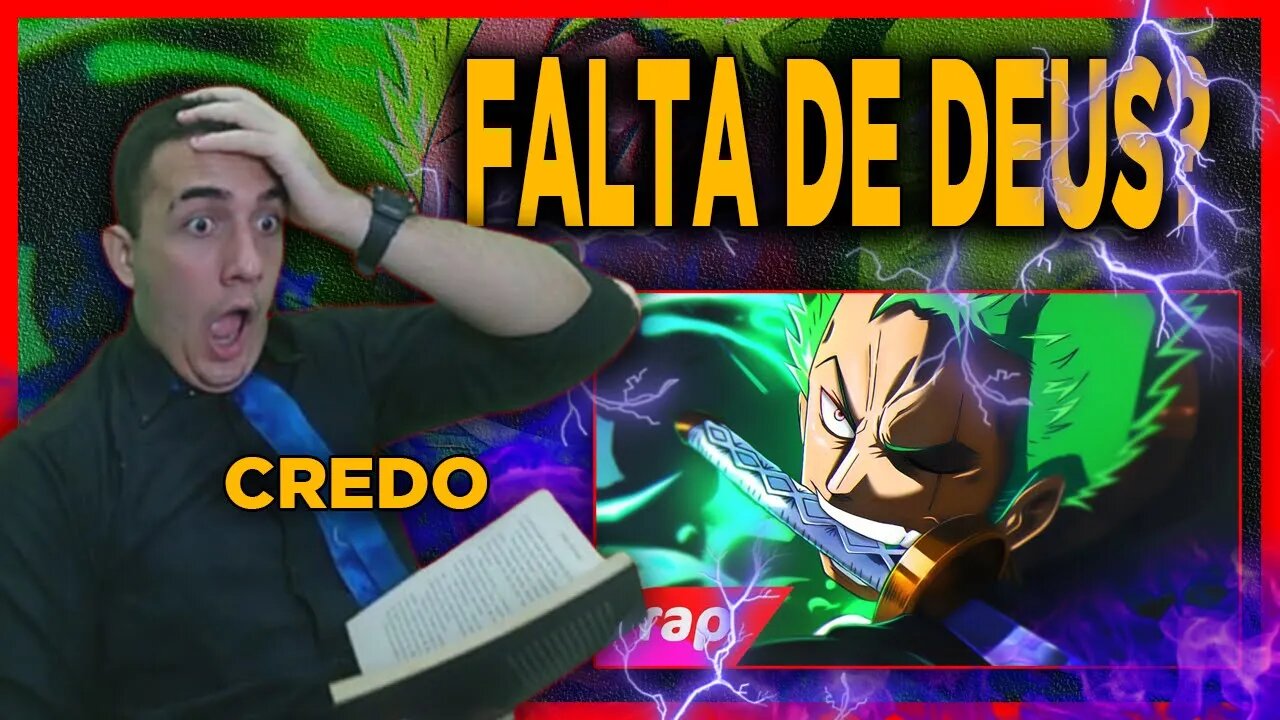 PASTOR REACT Rap do Zoro (One Piece) - O MAIOR ESPADACHIM DO MUNDO | NERD HITS