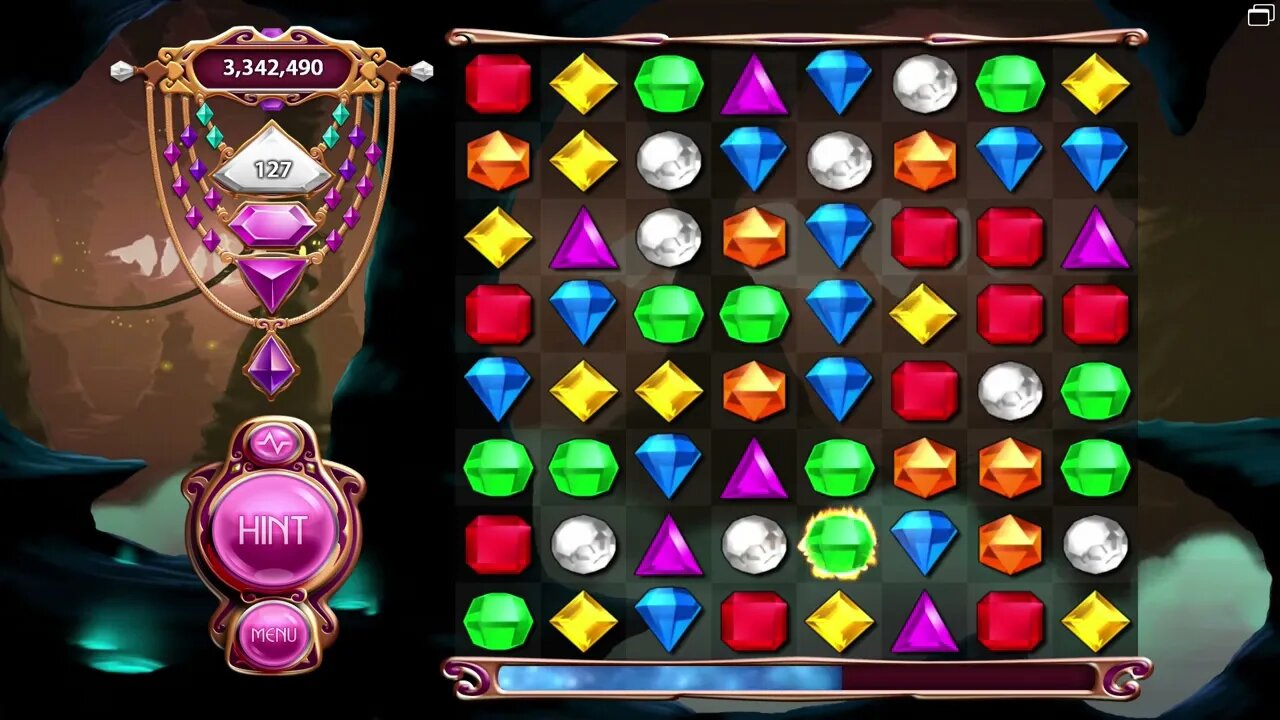 Bejeweled 3 - Endless Zen - Level: 127