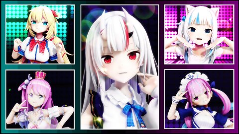 【Hololive】Yagoo's Newly Edgy Idols【MMD】