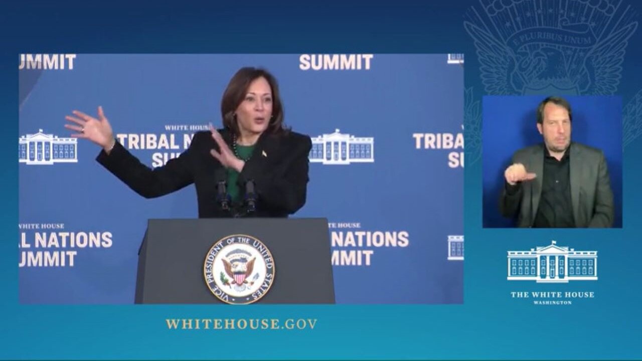 Kamala: 'Can't Continue To Allow Large Corporations & Short-Sighted Leaders To Deny Climate Science'