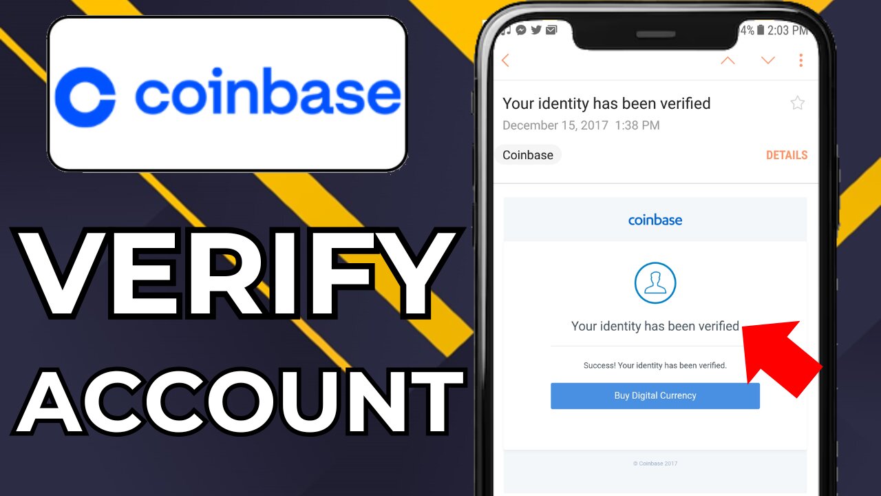 HOW TO VERIFY COINBASE ACCOUNT