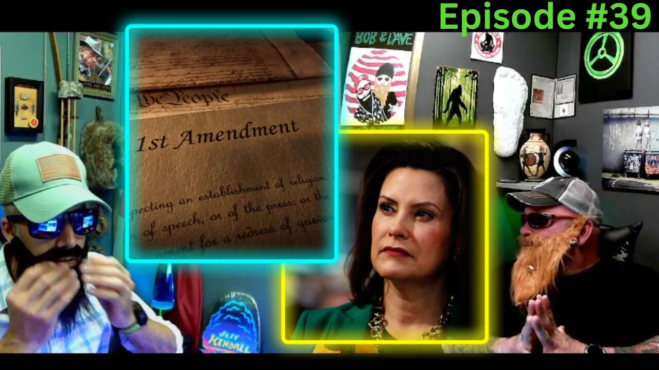 Michigan's new Bill to limit Freedom of Speech, episode #39.