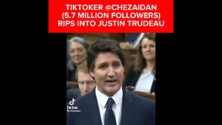 Canadian Tiktoker Rips Trudeau