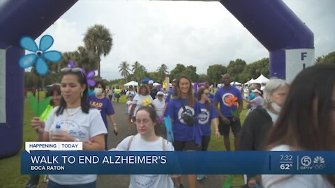 Walk to End Alzheimer's held in Boca Raton