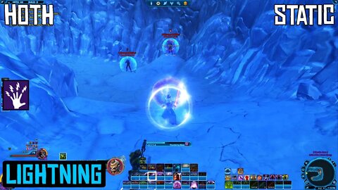 SWTOR Hoth Heroic Mission - Static | Level 75 DPS Lightning Sorcerer | 2020