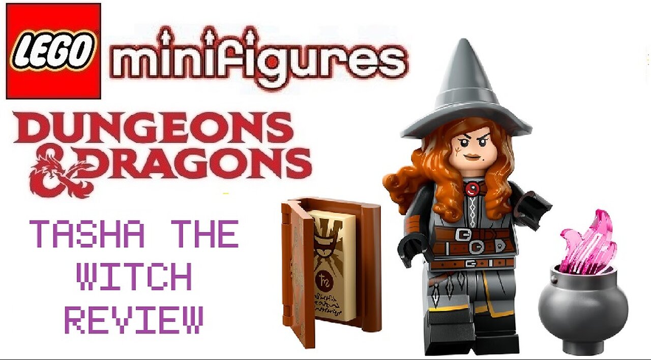 Lego Dungeon and Dragons Minifigures Tasha the Witch Review