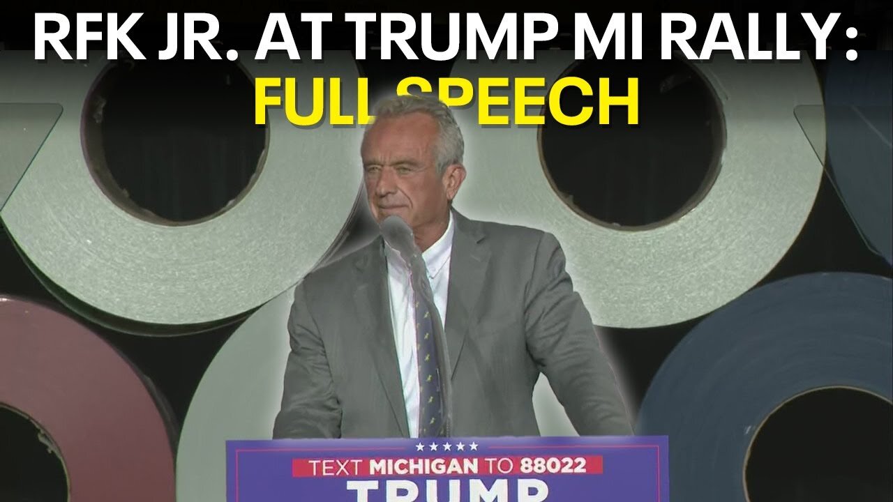 RFK Jr. Kicks Off the Latest Trump Rally in Walker, MI (9/27/24)