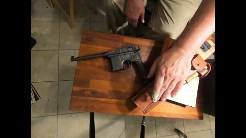 Construction 96 Mauser pistol