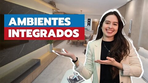 SALA DE JANTAR E ESTAR INTEGRADAS 😱 | Dicas e Inspirações de Decoração e Móveis Planejados!