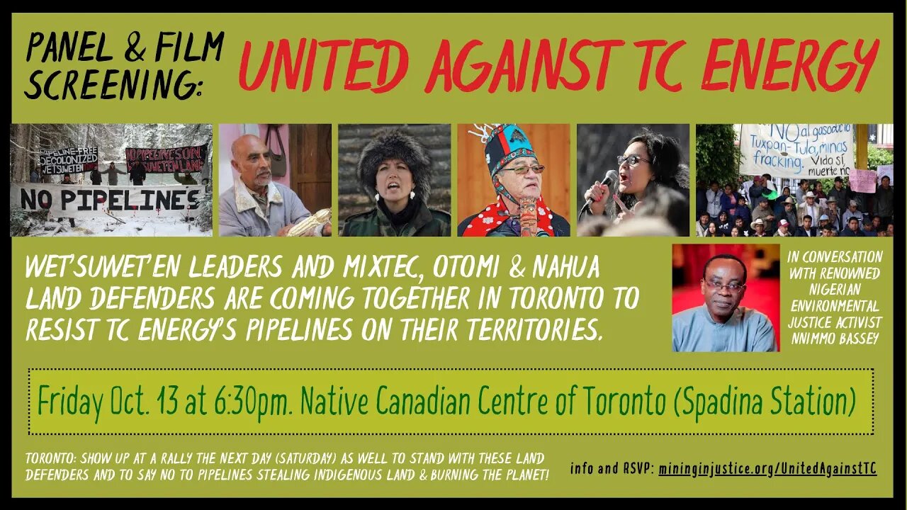 United Against TC Energy: Panel and Film Screening