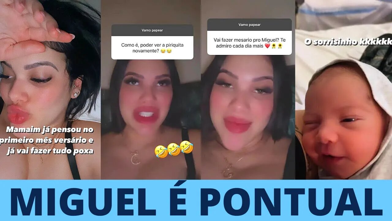 EMILY GARCIA FALA SOBRE O SEU BABY MIGUEL E COMO CONSEGUE LIDAR COM A NOVA FASE TURMA CARLINHOS MAIA