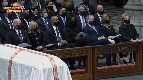 The front row displays which direction our country has gone.