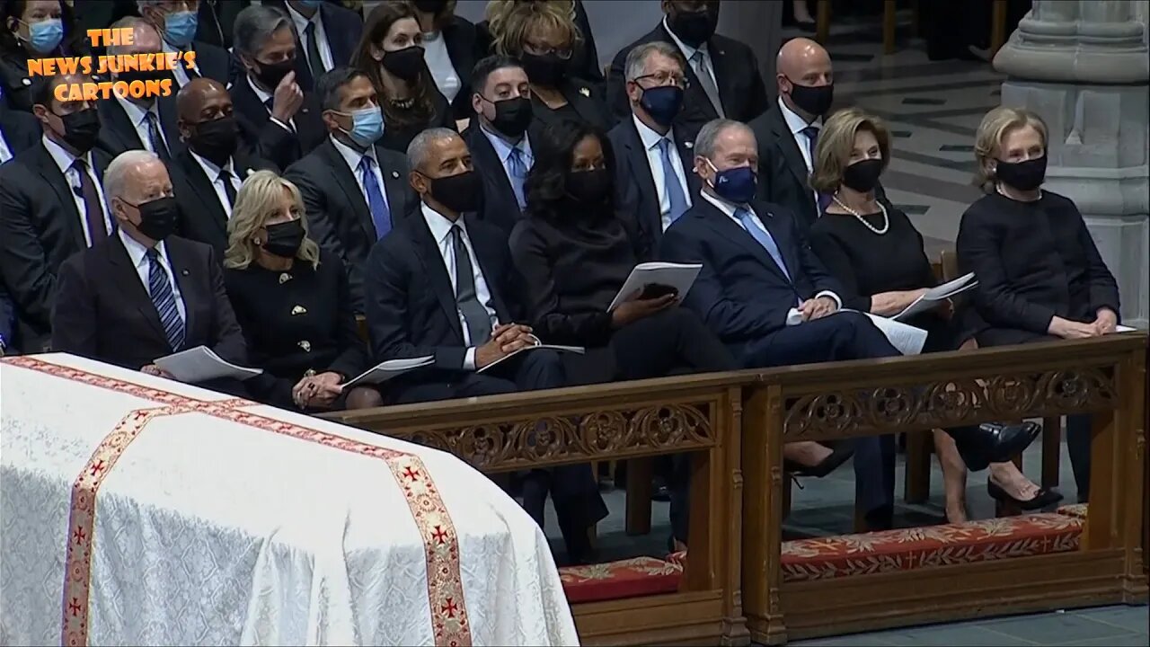 The front row displays which direction our country has gone.