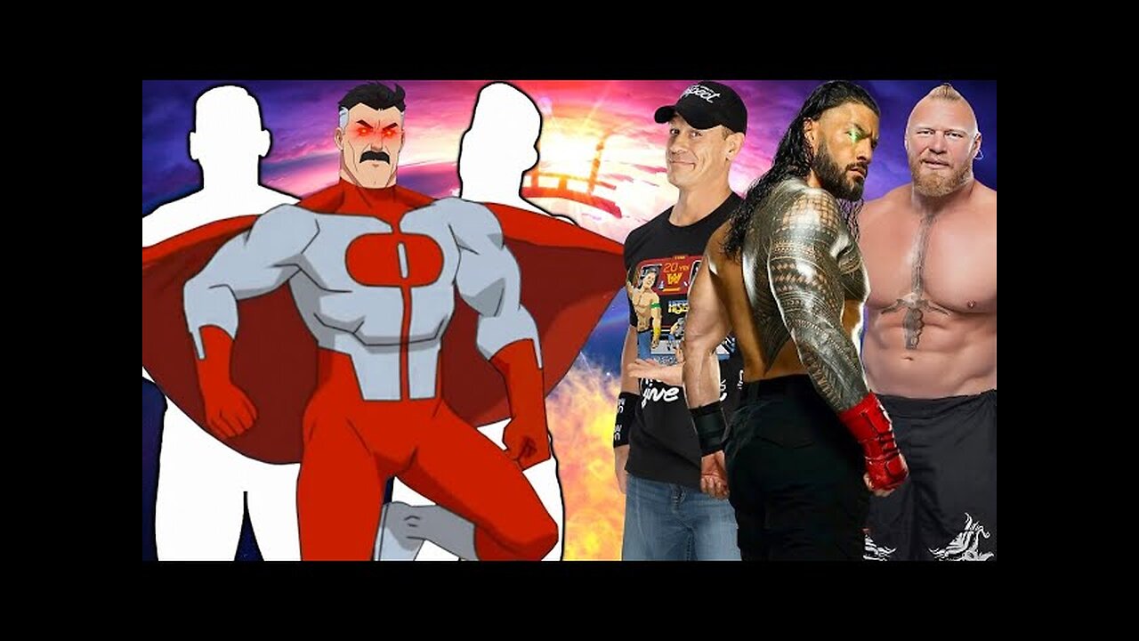 Omni-Man Returns With Surprise Superstars To Fight Roman Reigns Brock Lesnar & John Cena WWE 2K23