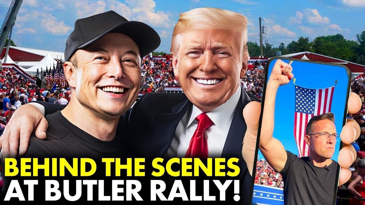 I Went Behind The Scenes At Trump’s Rally with Elon Musk | This Is INSANE 🚀