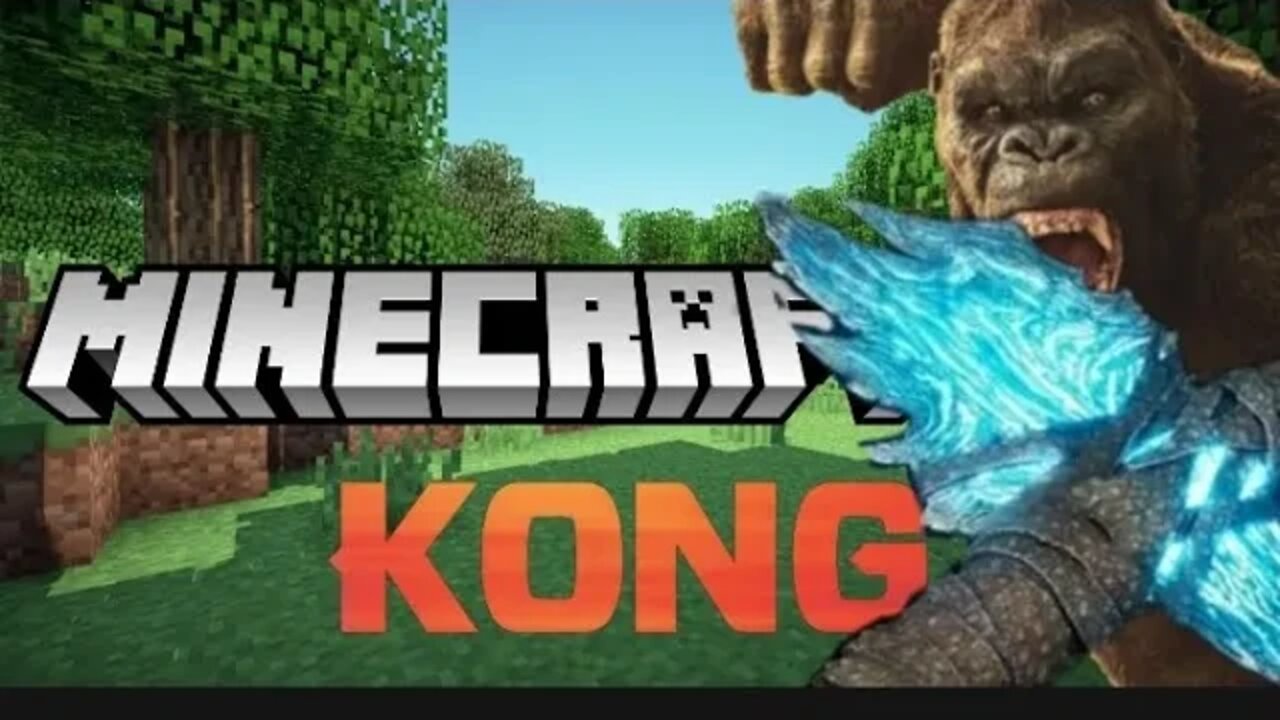 MINECRAFT ACHEI KING KONG 😱😱😱😱😱😱😱😱😱😱😱