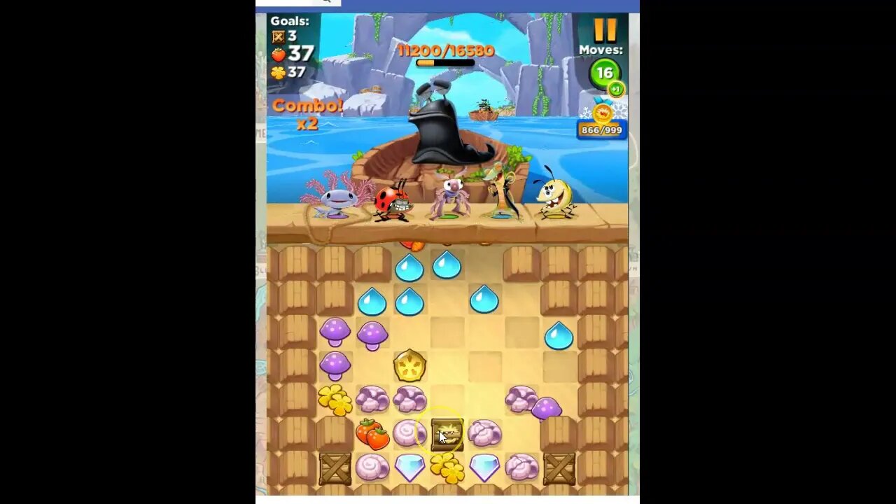 Best Fiends Level 128 Audio Talkthrough
