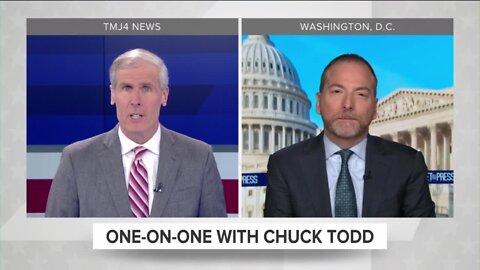 1 on 1 with NBC's Chuck Todd on record spending in WI Supreme Court race and Aaron Rodgers