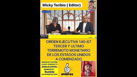 ORDER EJECUTIVA 140-67 DE ESTADOS UNIDOS, ALIESKY Y AMELIA EN ANÁLISIS DE NOTICIAS
