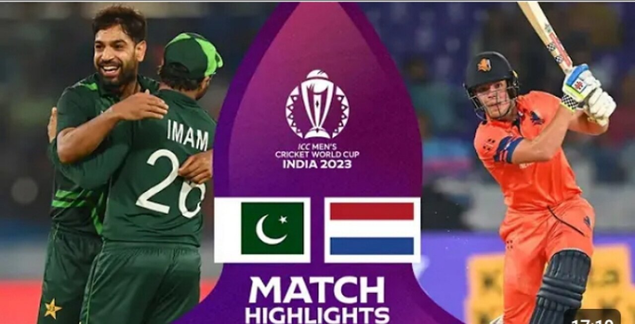 Pakistan vs Netherland Full Highlights ICC Cricket World Cup 2023