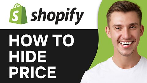 HOW TO HIDE PRICE IN SHOPIFY