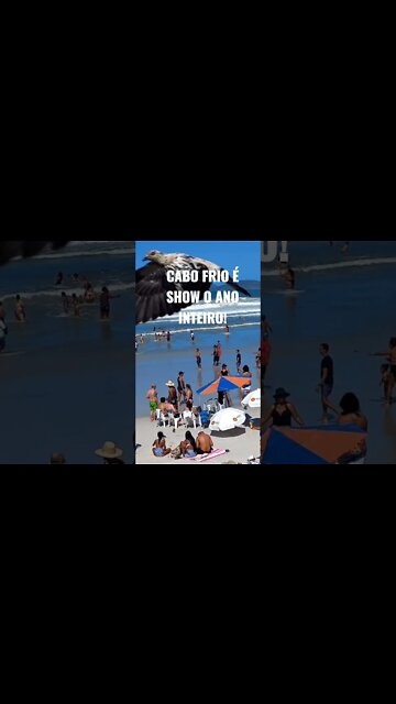 Cabo Frio RJ [ Praia do Forte] É show! #shorts