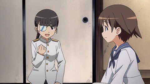 Strike Witches - Yoshika meets Mio