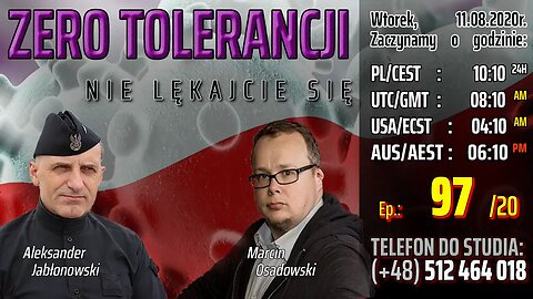 ZERO TOLERANCJI - Olszański, Osadowski NPTV (11.08.2020)