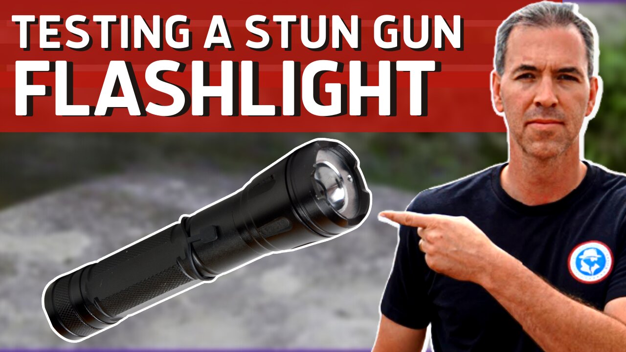 My Son TASED Me With A Stun Gun Flashlight!