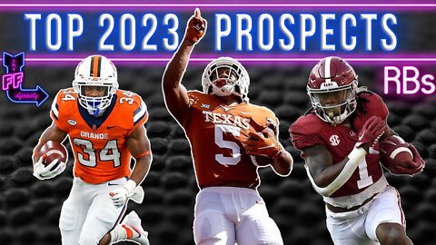 NFL Rookie Draft Class RB Prospects Season 2023