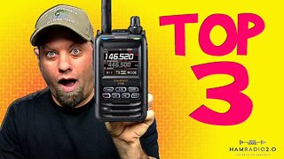 Top 3 Digital Handheld Ham Radios for 2022 - Best Handheld Ham Radio