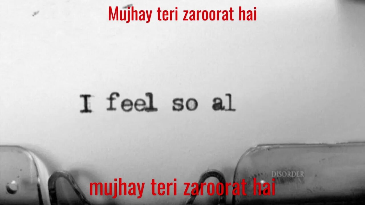 zaroorat #song #lyrics #indainsong #ekvillain